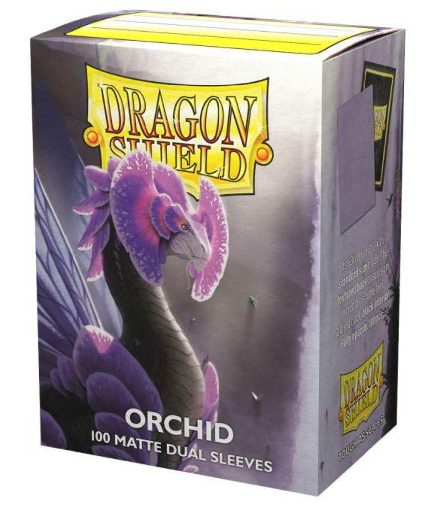 Dragon Shield - 100 protège-cartes standard Dual Mat - Orchid