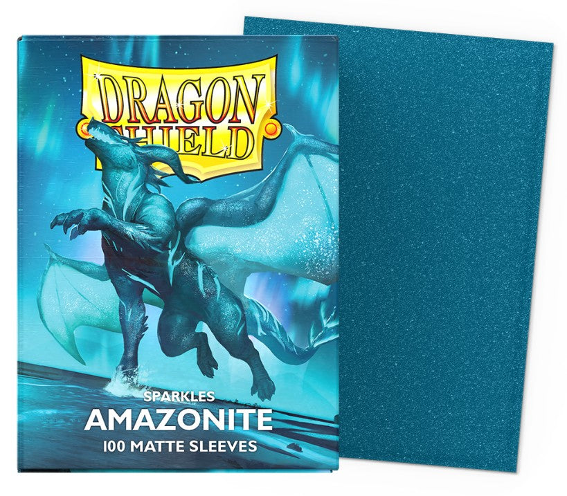 DS - Standard Dual Sleeves: Nebula & Silver Amazonite