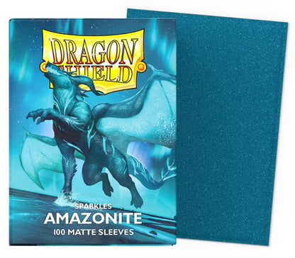 DS - Standard Dual Sleeves: Nebula & Silver Amazonite