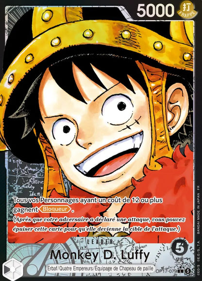 One Piece Card Game - Boite de Boosters Français - Display OP17 - Les Guerriers les Plus Puissants au Monde