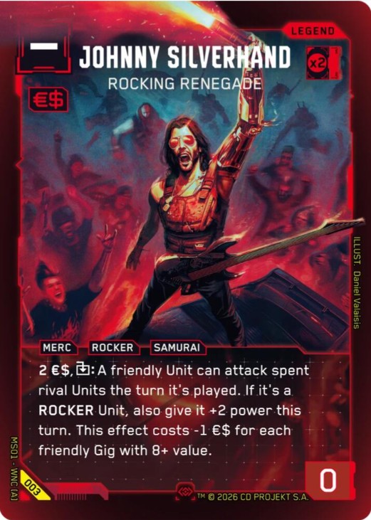 Johnny Silverhand, Rocking Renegade