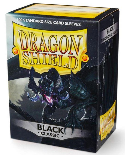Dragon Shield - 100 protège-cartes standard - Noir