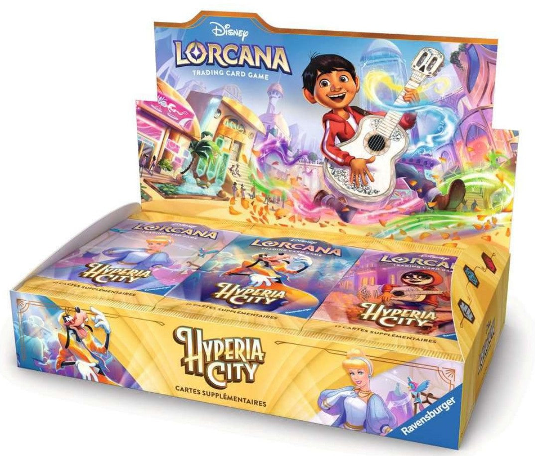 Disney Lorcana - Boîte de 24 Boosters - Chapitre 14 : Hyperia City (Précommande)