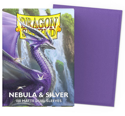 DS - Standard Dual Sleeves: Nebula & Silver Violet