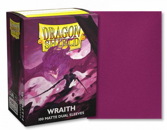 Dragon Shield - 100 protège-cartes standard Dual Mat - Wraith